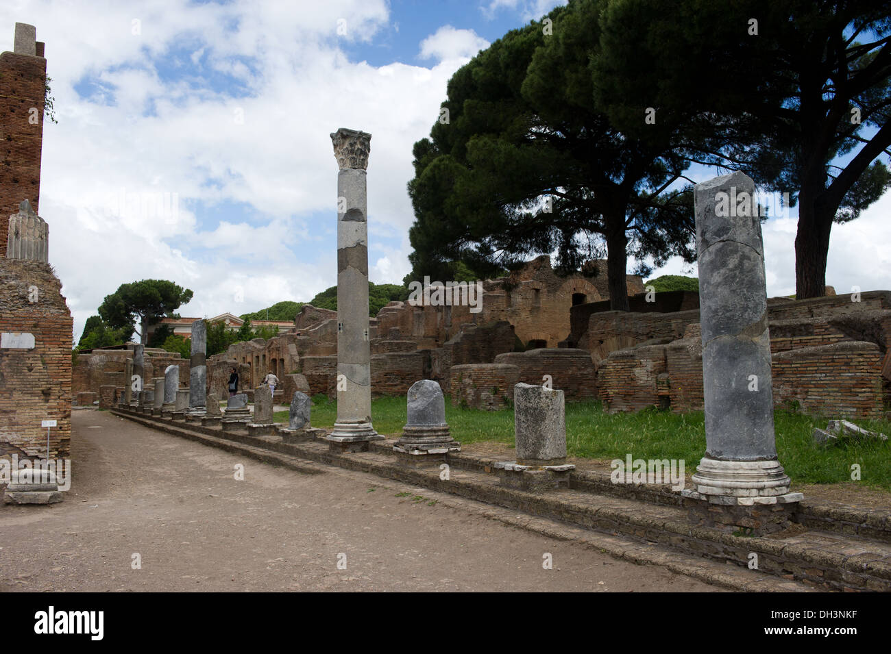 ancient, archeologic, Europa, Italy, Latium, Lazio, Ostia antica ...