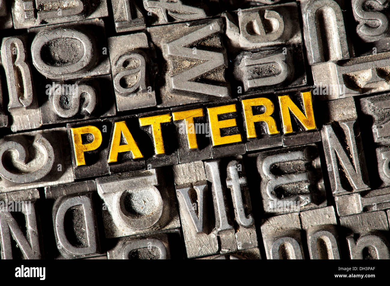 Old Lead Letters Forming The Word PATTERN Stock Photo Alamy old-lead-letters-forming-the-word-pattern-stock-photo-alamy