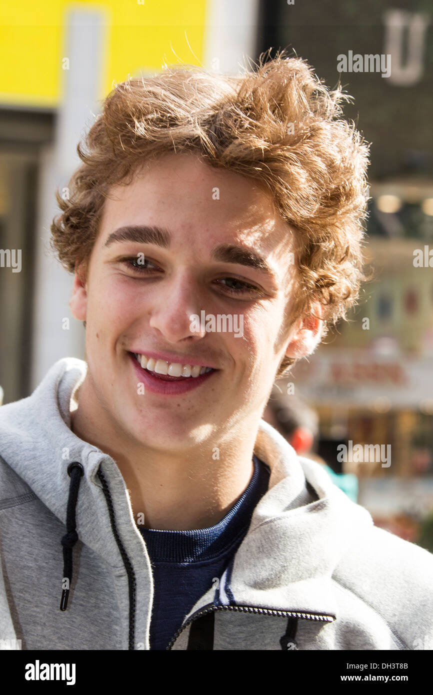 Nick Goepper at the USOC 100 Day Countdown to the Sochi 2014 Olympic Winter Games Stock Photo