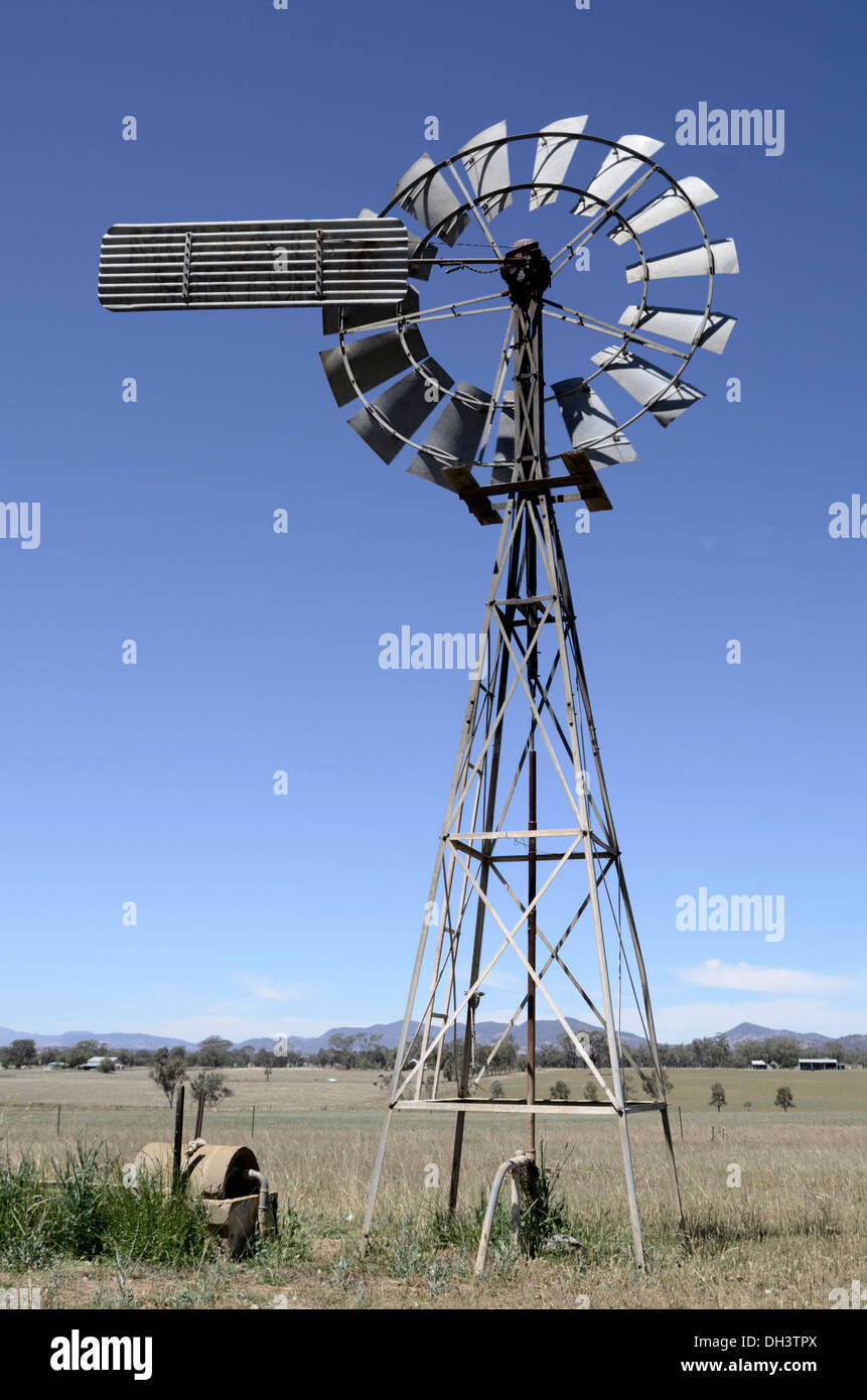 Australian old windmill hires stock photography and images Alamy