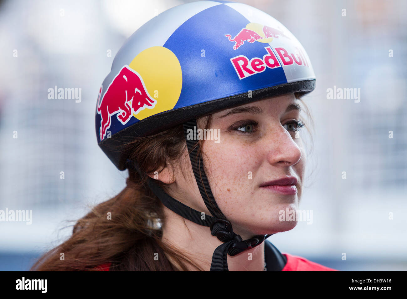 Katherine Reutter at the USOC 100 Day Countdown to the Sochi 2014 Olympic Winter Games Stock Photo