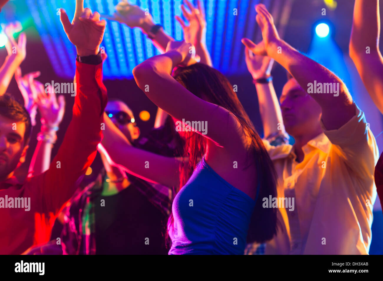 Black women at night club hi-res stock photography and images - Alamy