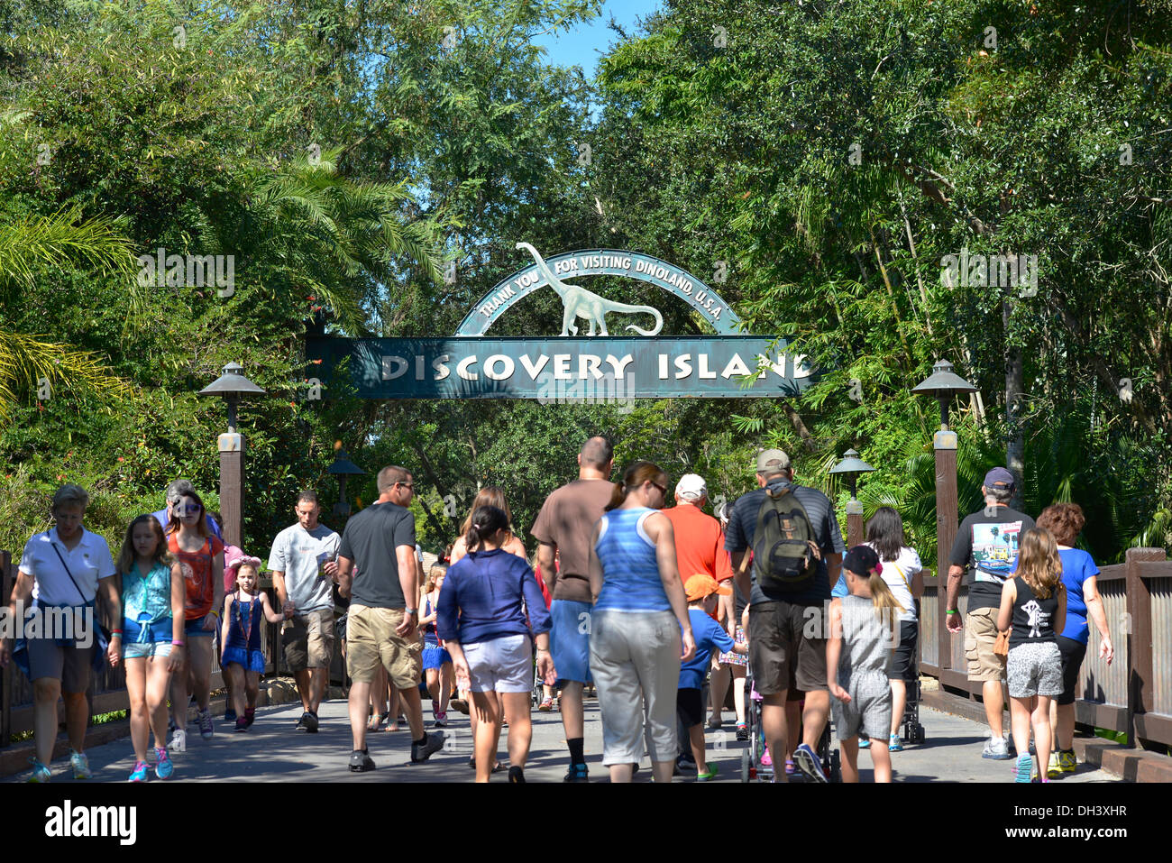 Discovery Island At Animal Kingdom Theme Park Disney World Orlando Florida Stock Photo Alamy