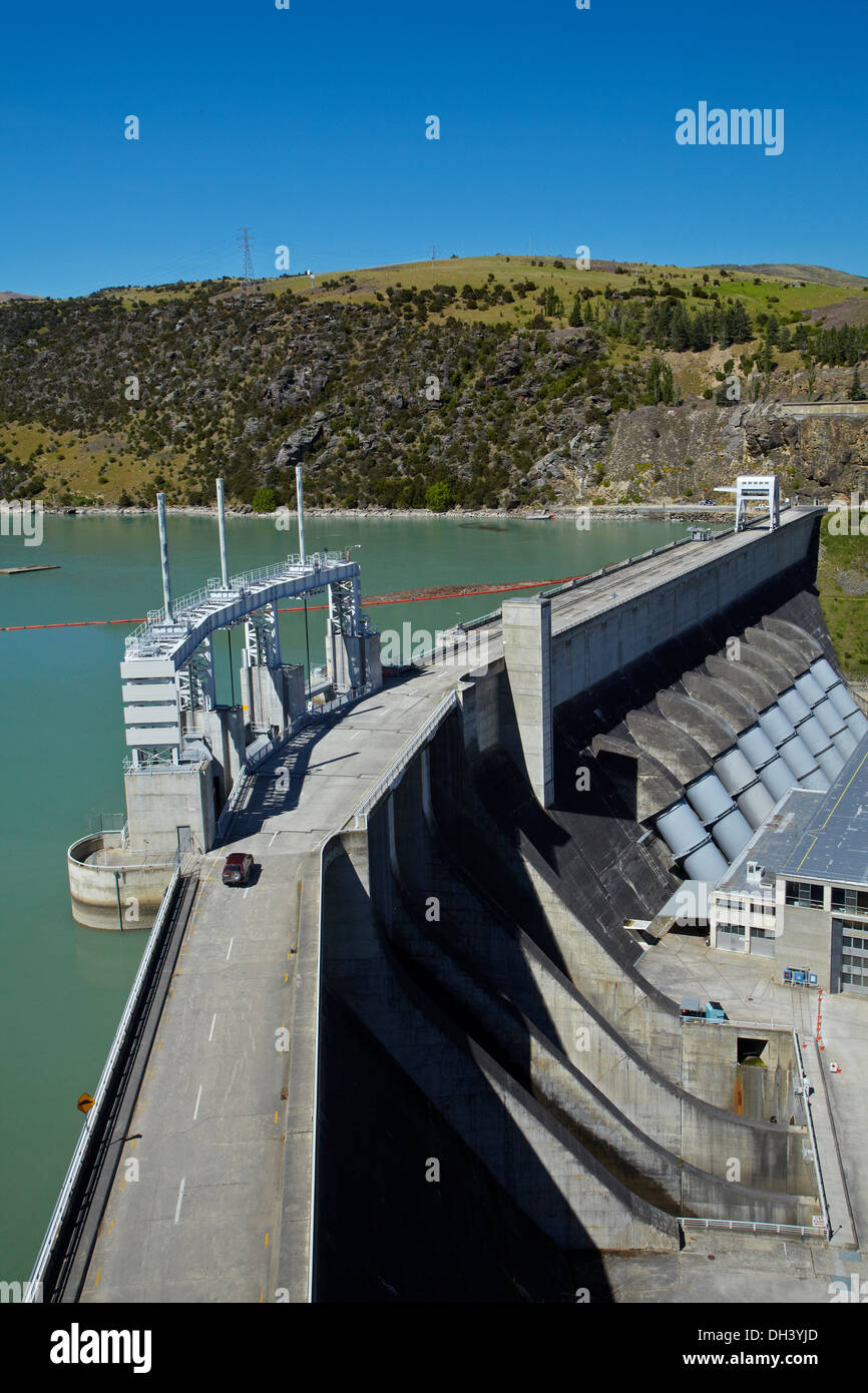 Roxburgh Hydro Dam, Roxburgh, Central Otago, South Island, New Zealand