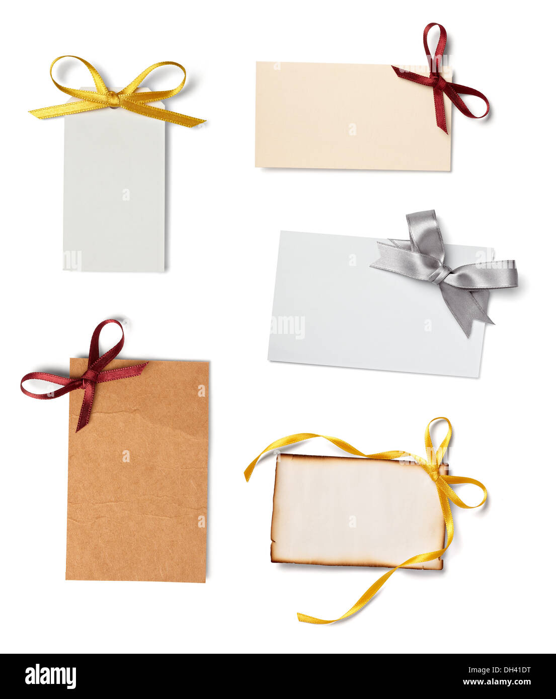 Notes With Ribbon note with ribbon Stock Photo - Alamy