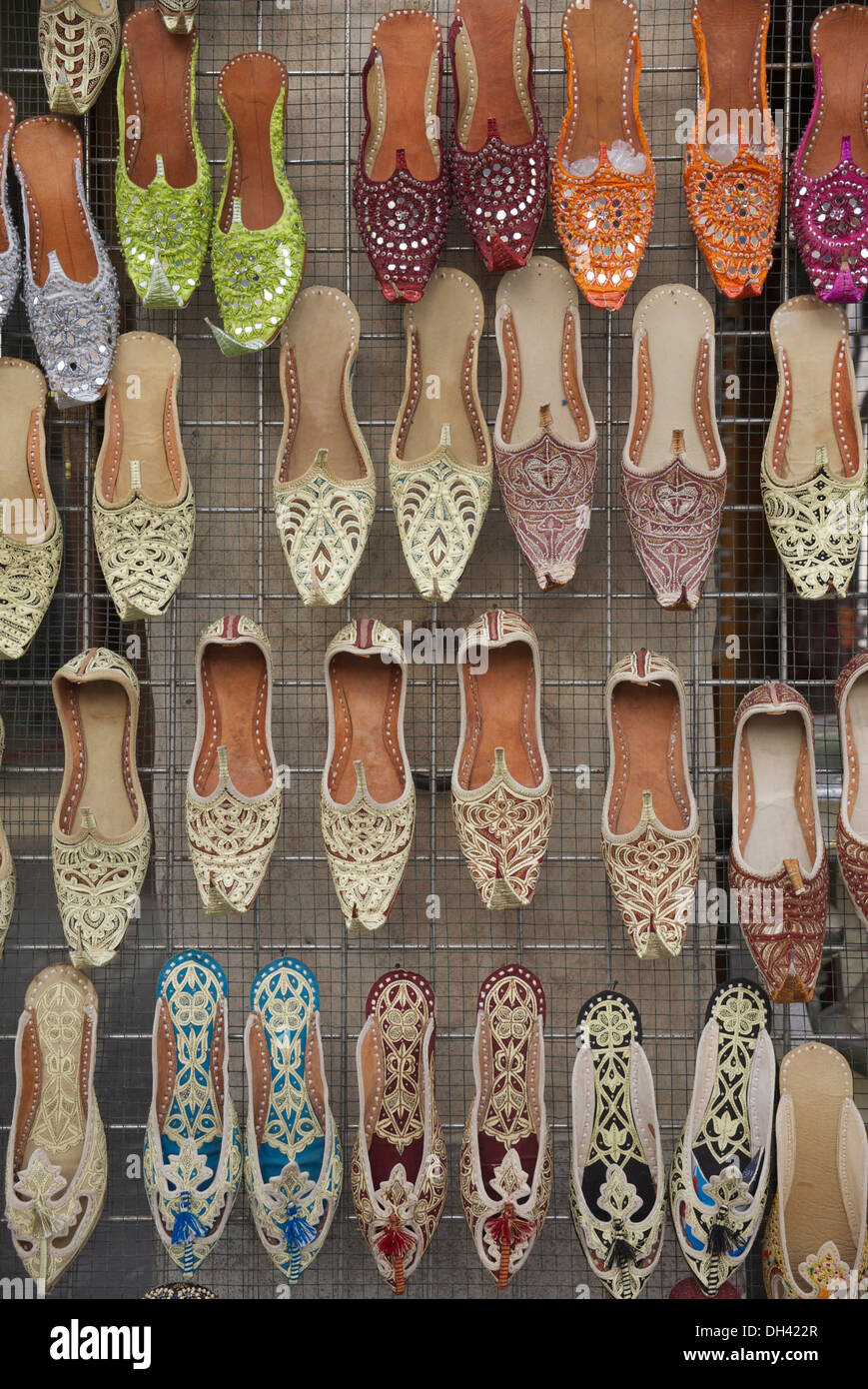 Decorative shoes at Souk Waqif, Doha, Qatar Stock Photo Alamy