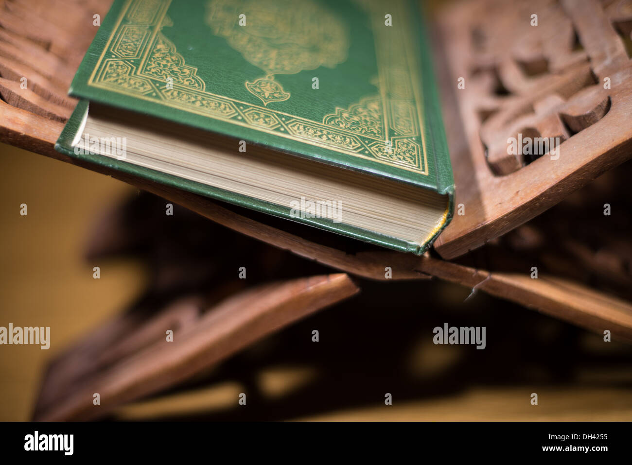 the holy quran book Stock Photo