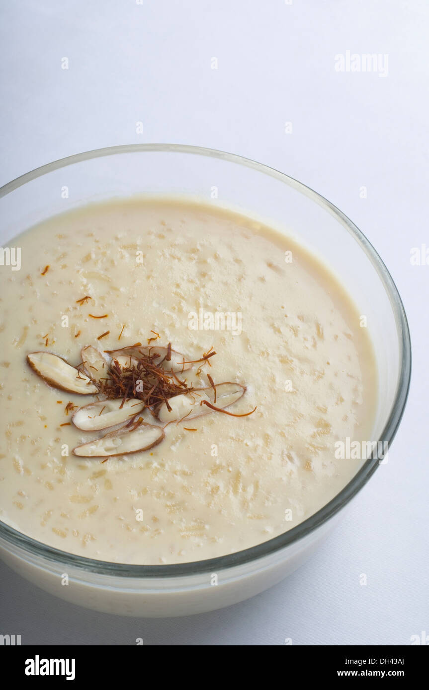Indian sweet rice pudding hi-res stock photography and images - Alamy