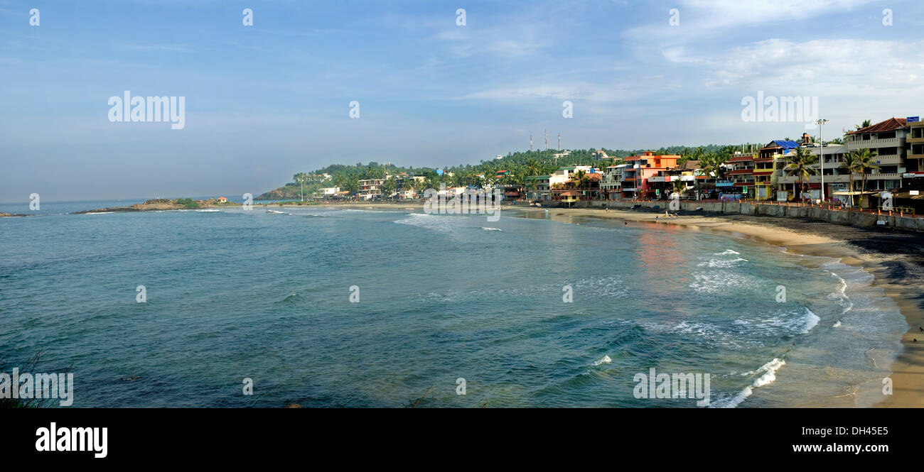 Kovalam beach resorts trivandrum kerala India Stock Photo