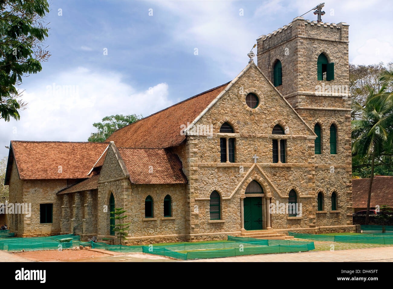 CSI Church Palayam Trivandrum Kerala India Stock Photo