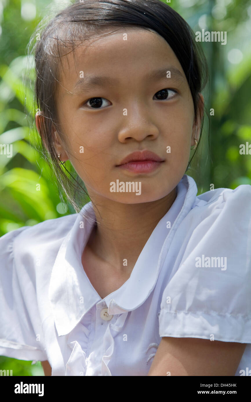 young girl portrait. Stock Photo