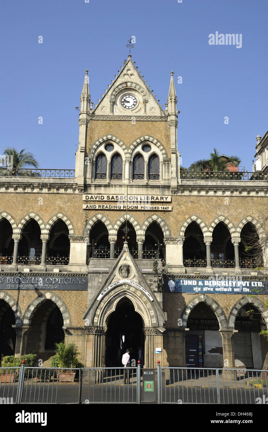 David Sassoon Library at Mumbai Maharashtra India Stock Photo