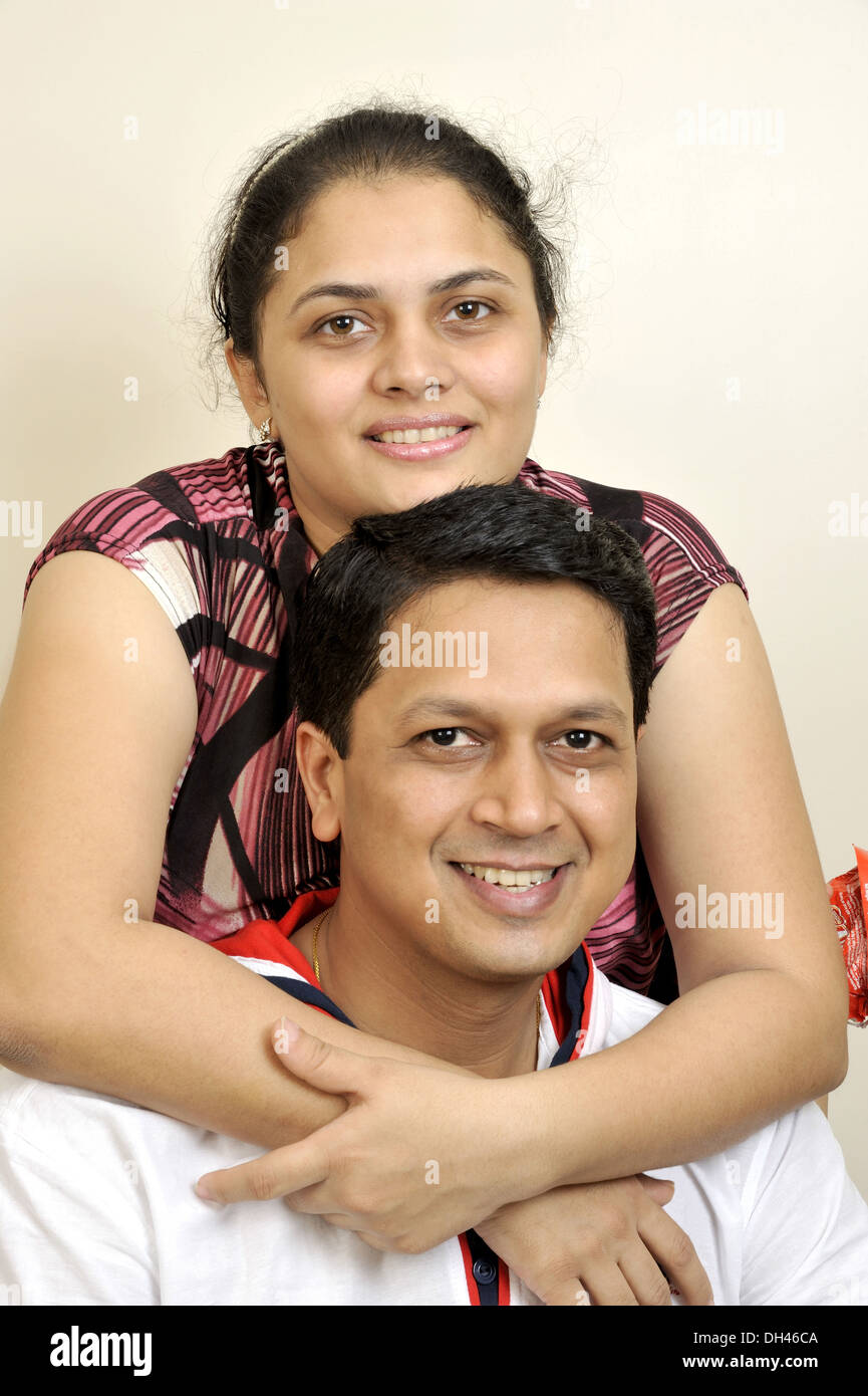 young couple embracing MR#736N , MR#736O Stock Photo - Alamy