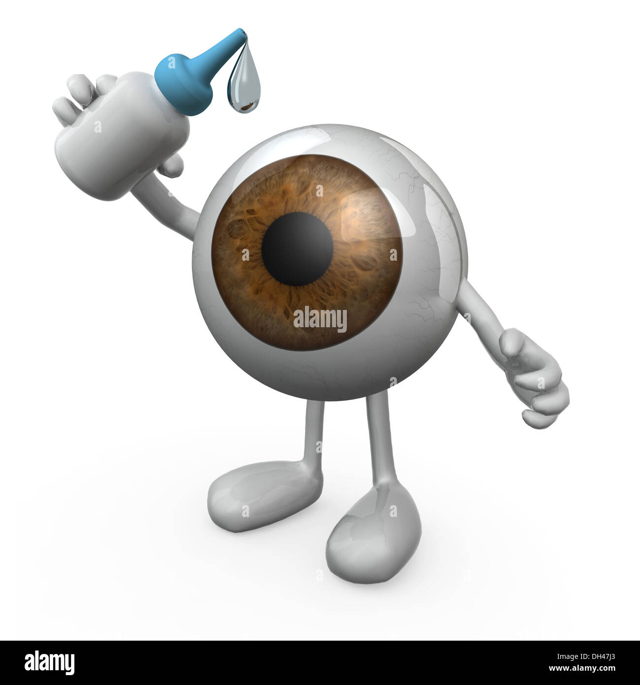 big eye with legs and arms that you put eye drops, 3d illustration Stock Photo - Alamy big eye with legs and arms that you put eye drops, 3d illustration Stock Photo - Alamy