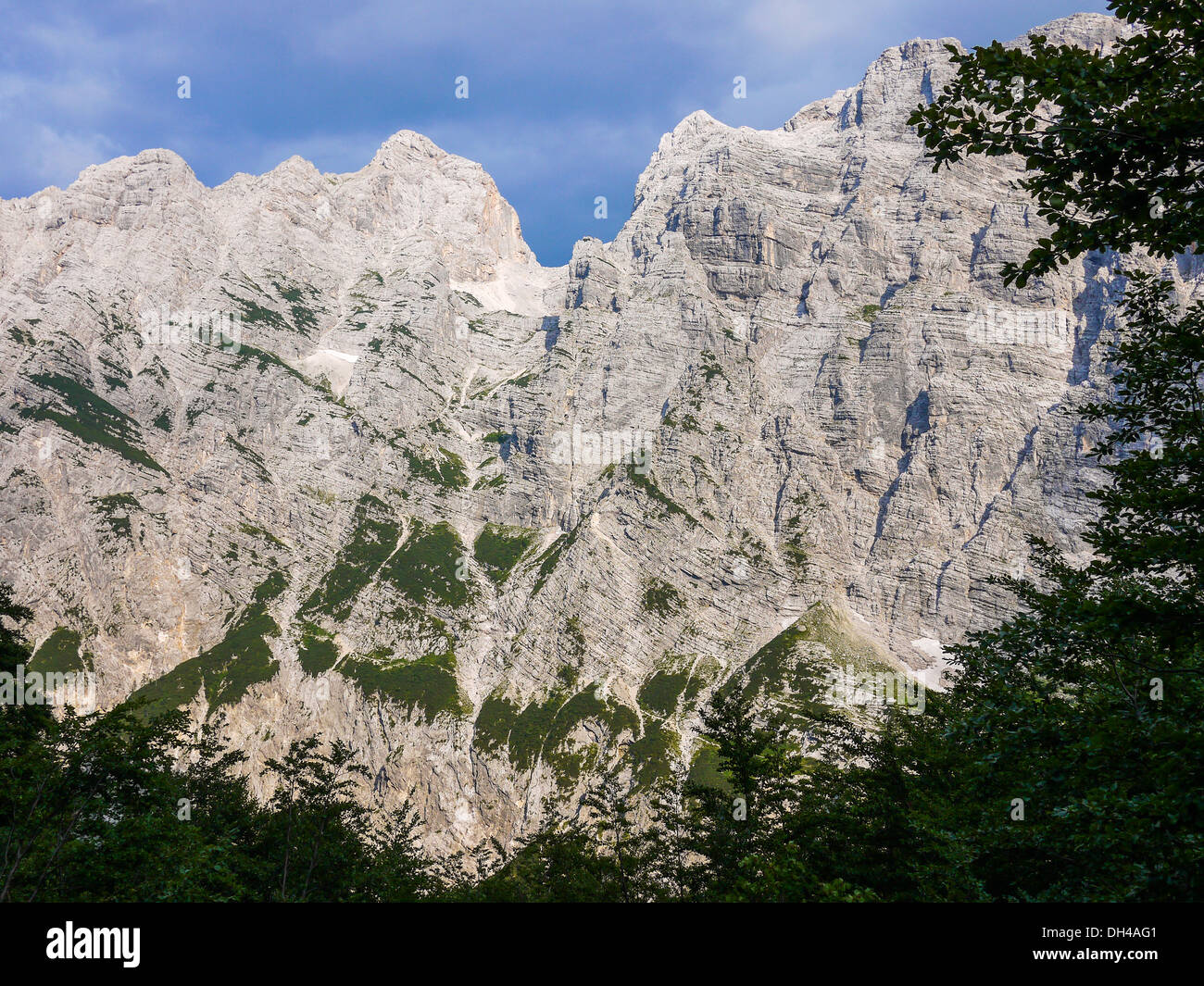 Triglav montain in Triglav National Park, Slovenia Stock Photo