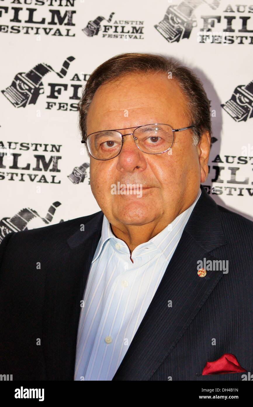 Austin, Texas, USA. 29th Oct, 2013. Actor Paul Sorvino on the Red Carpet at the 2013 AustinFilm Festival showing of his film ''Last I Heard'' at the Paramount Theater in Austin, Texas on 10/29/2013. © Jeff Newman/Globe Photos/ZUMAPRESS.com/Alamy Live News Stock Photo