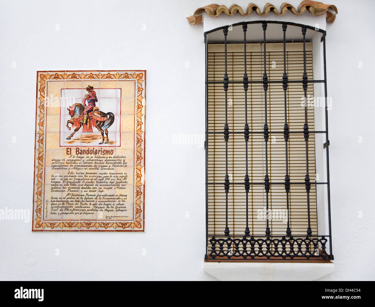 decorative mosaic and window Stock Photo - Alamy