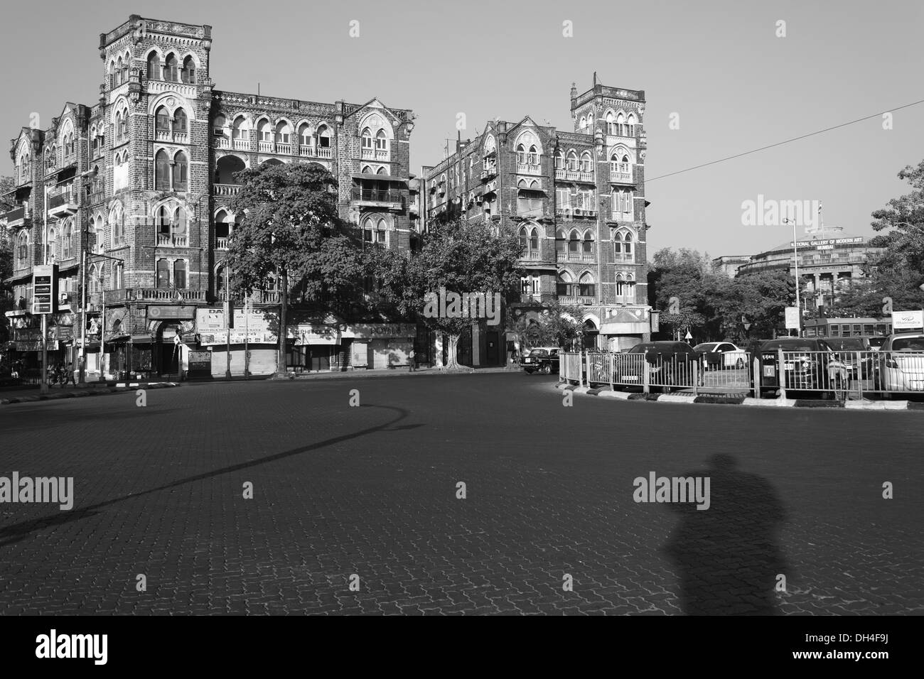 Indian Mercantile Mansion street Mumbai Maharashtra India Asia Jan 2012 Stock Photo