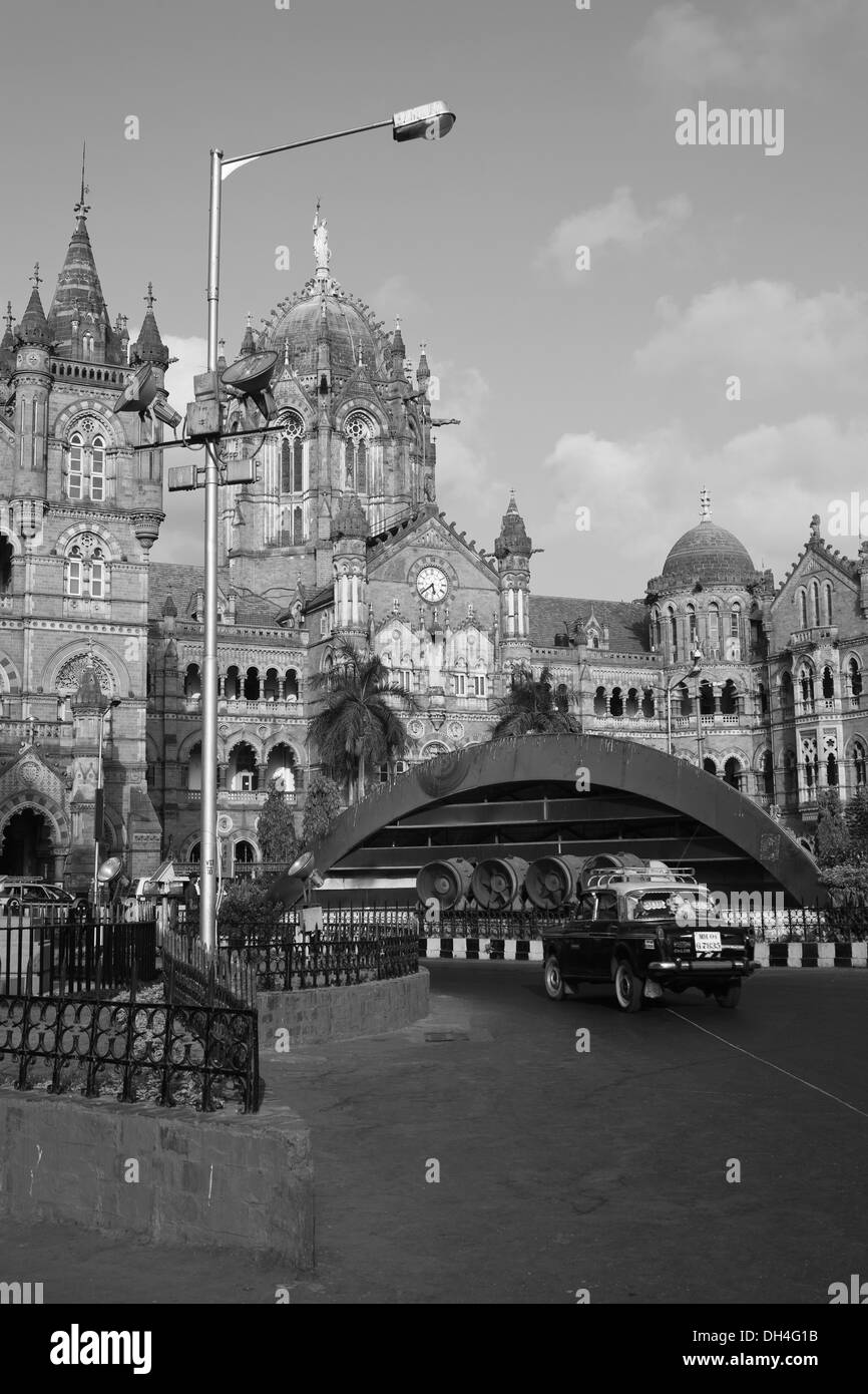 Victoria terminus station Black and White Stock Photos & Images - Alamy?