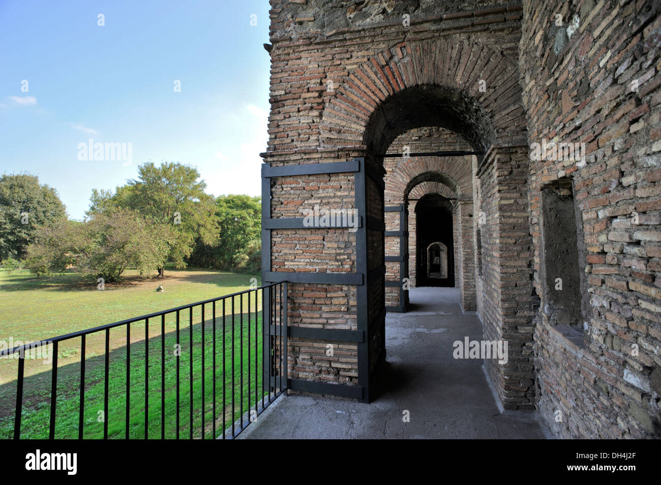 Italy, Rome, Aurelian Walls, Museo delle Mura (Walls Museum) Stock Photo