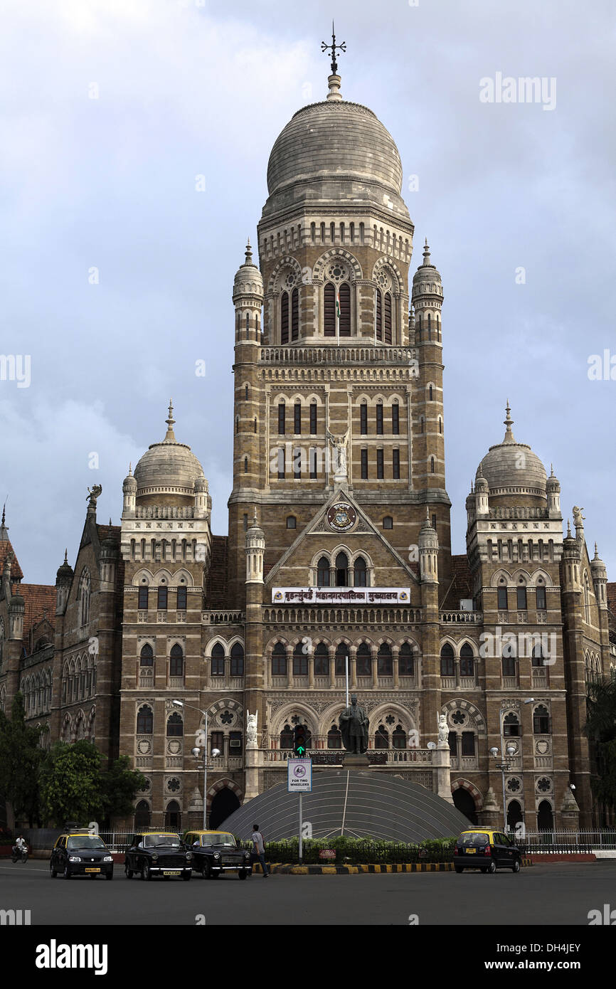 Municipal Corporation Building Mumbai Maharashtra India Asia July 2012 Stock Photo