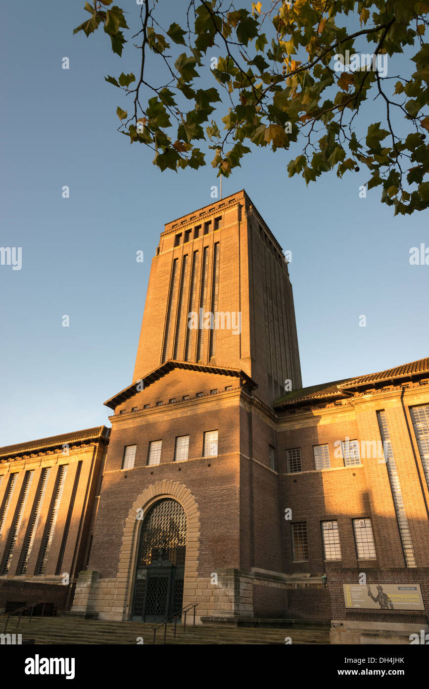 The Cambridge University Central Library building taken at dawn Stock Photo