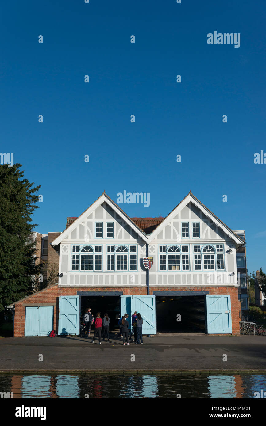 Rowing Boathouse Cambridge High Resolution Stock Photography and Images