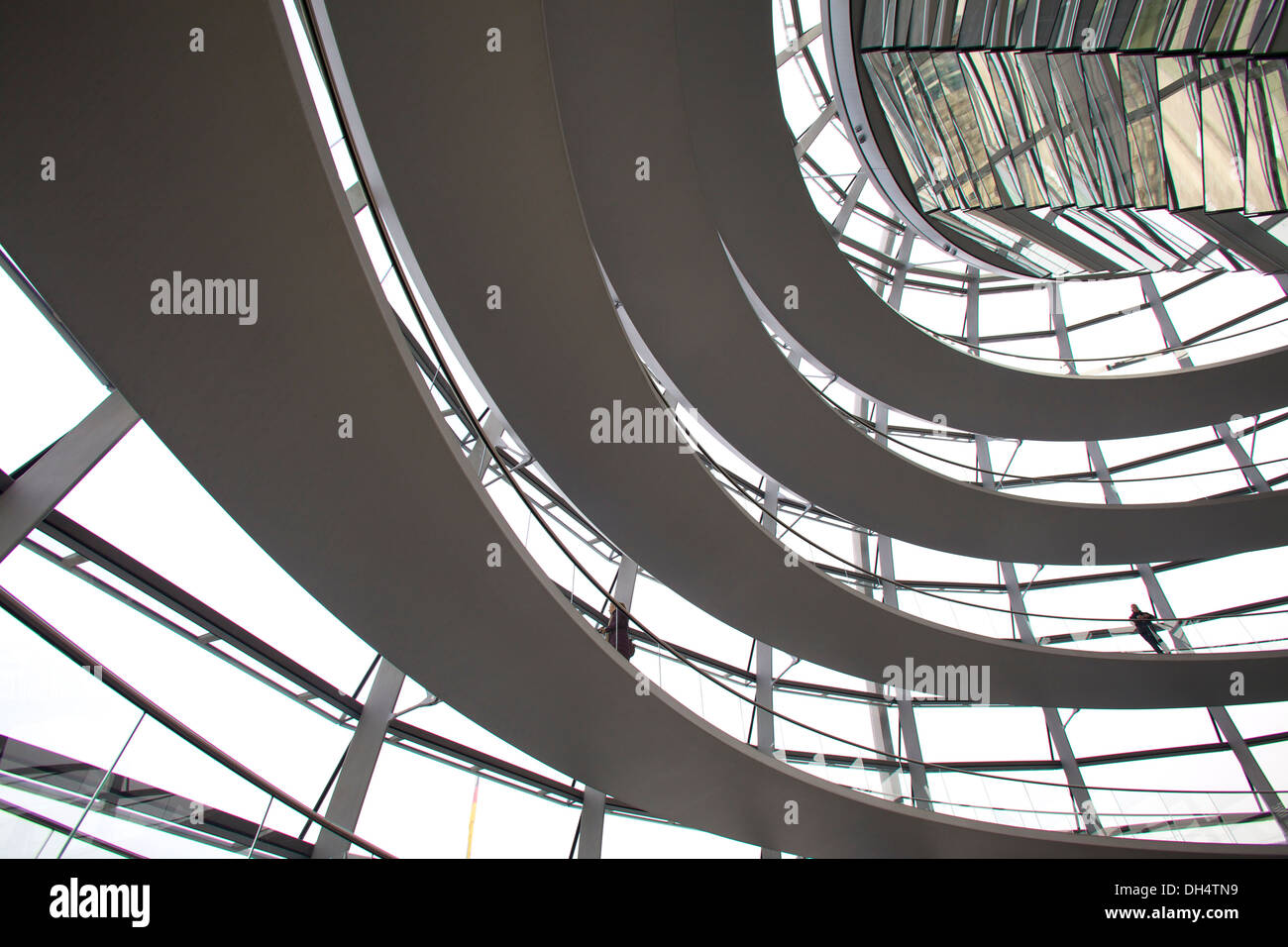 Reichstag Dome, Berlin, Germany, Europe. Stock Photo