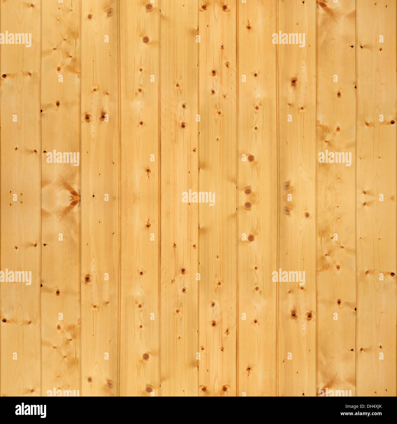 Tileable  wood texture with veins and knots Stock Photo