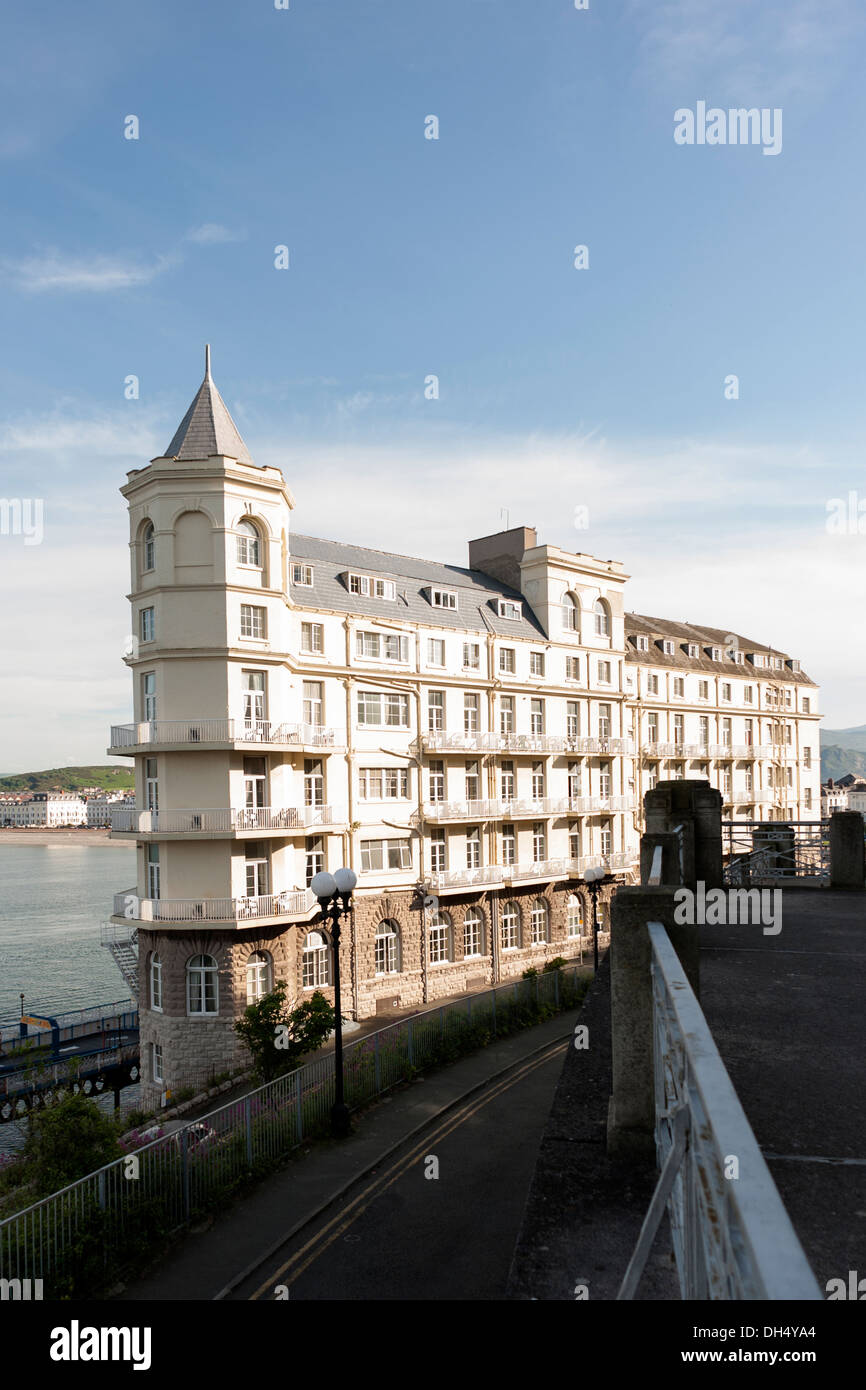 Brittania Grand Hotel-Llandudno Stock Photo