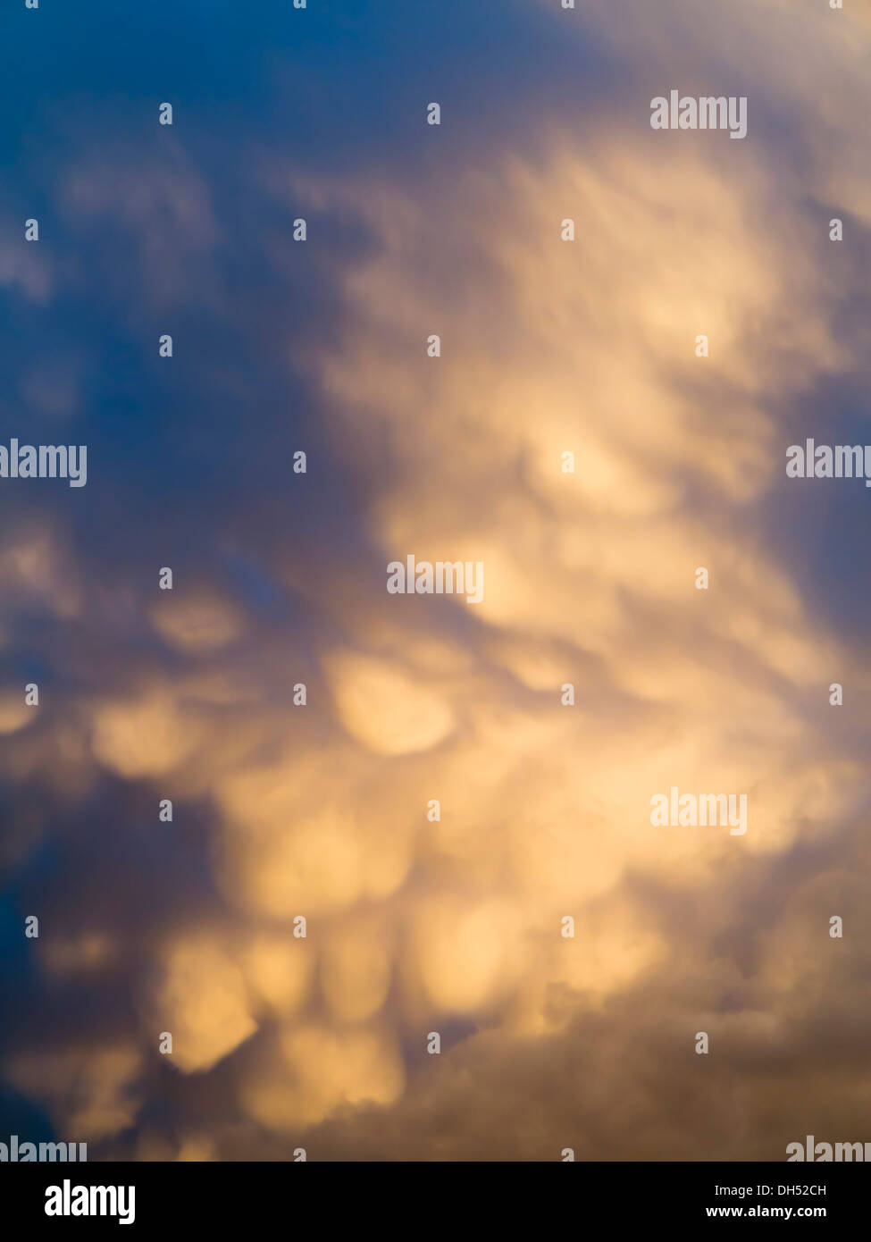 bizarre clouds on the sky Stock Photo