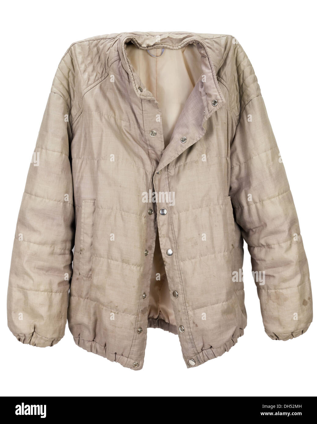 nylon man's jacket Stock Photo
