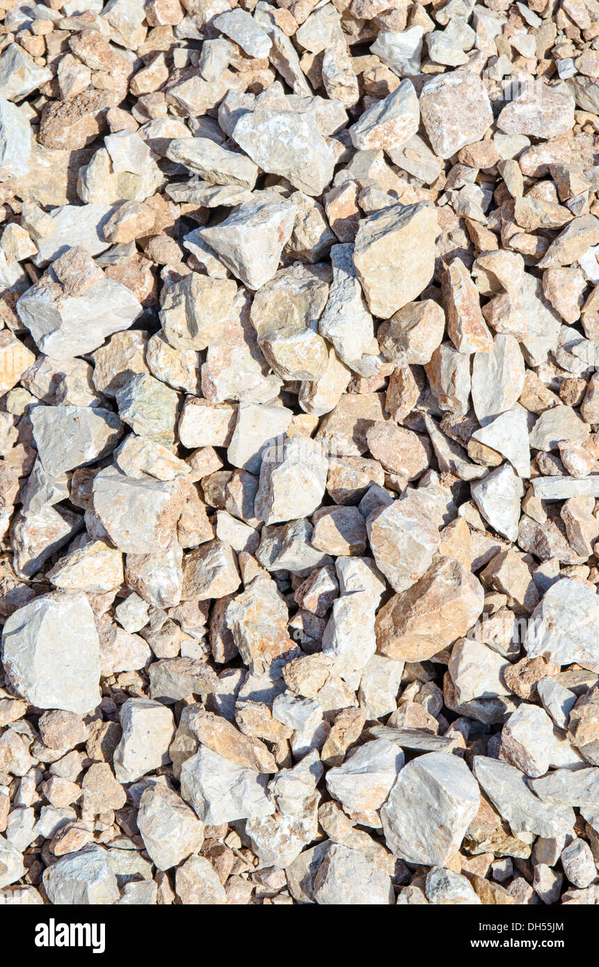 Brick texture from a demolation pattern. Background of rocks Stock Photo
