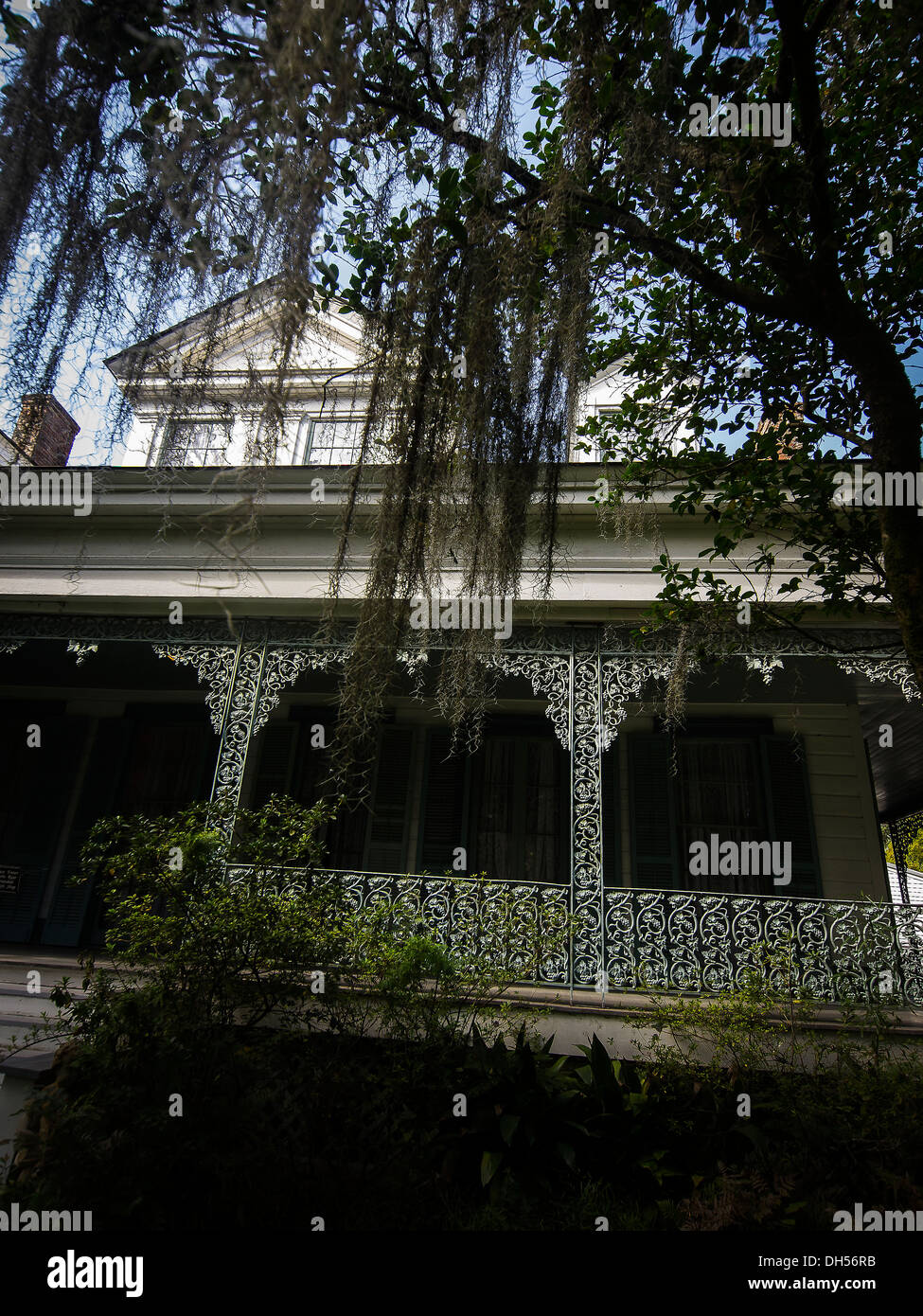 The Myrtles Plantatio off the Mississippi River in Louisiana was built in 1796 over Indian burial, claims most haunted in U.S. Stock Photo