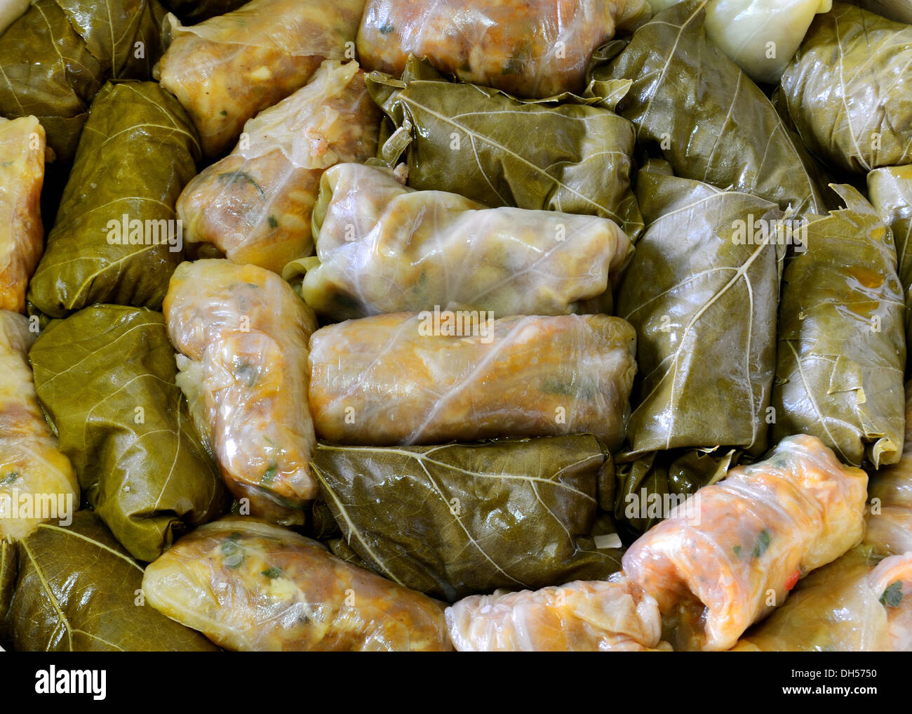 Sarmale, stuffed cabbage, Romanian cuisine Stock Photo