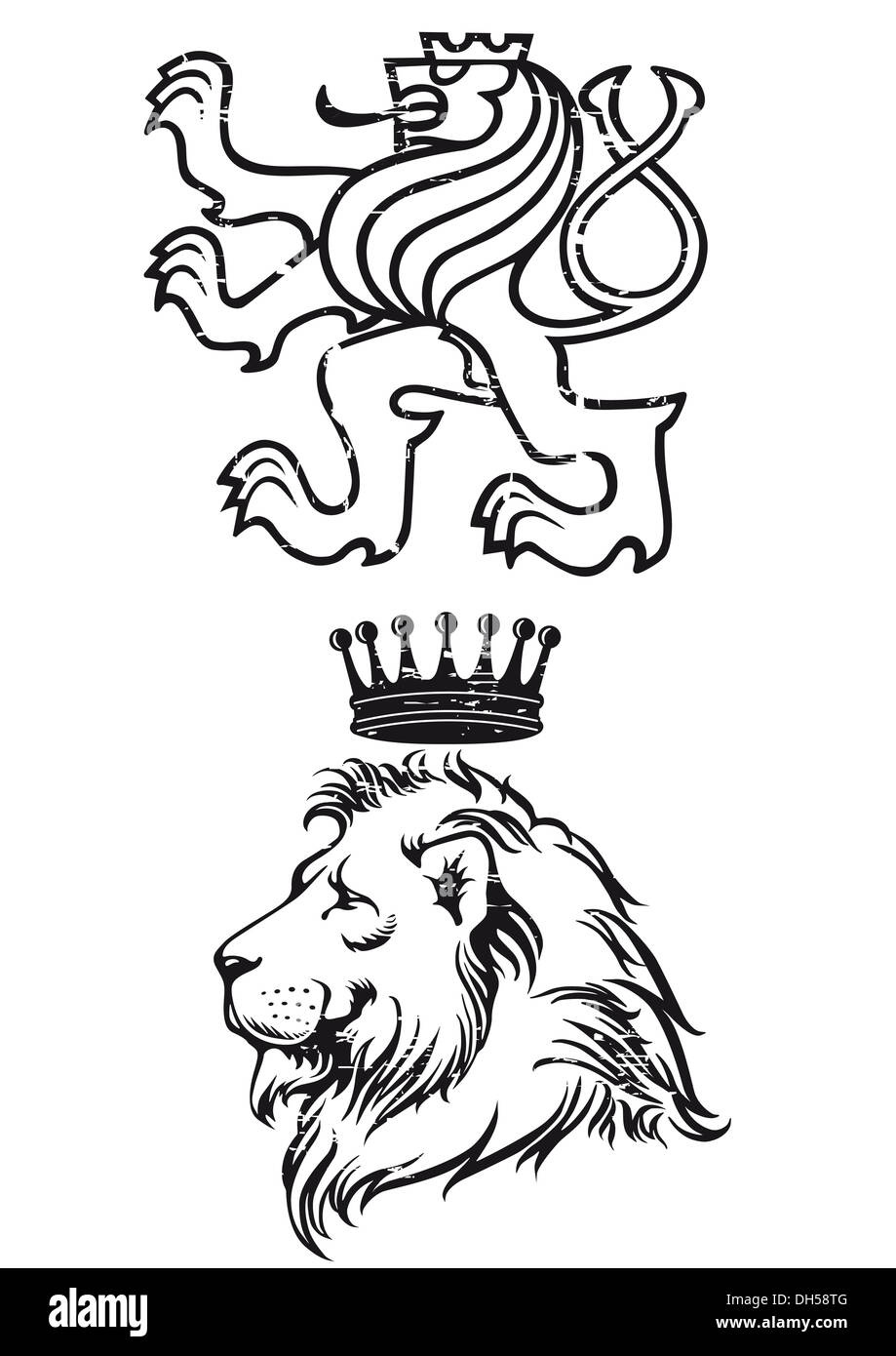 Lion coat of arms hires stock photography and images Alamy