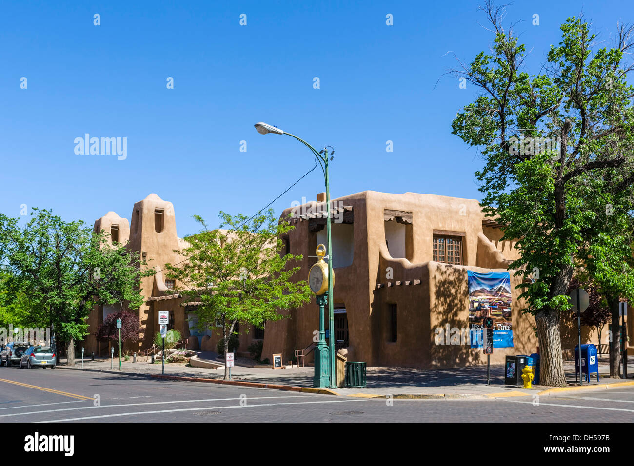 New Mexico Museum of Art, W Palace Avenue in downtown Santa Fe, New