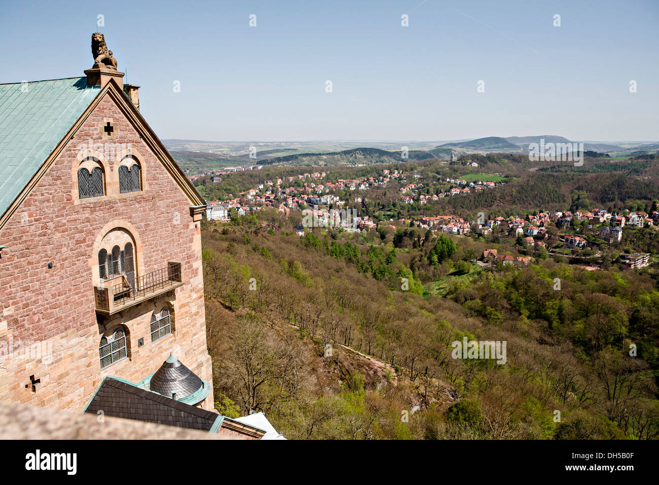 Wartburg castle, UNESCO World Heritage Site, Thuringia Stock Photo - Alamy