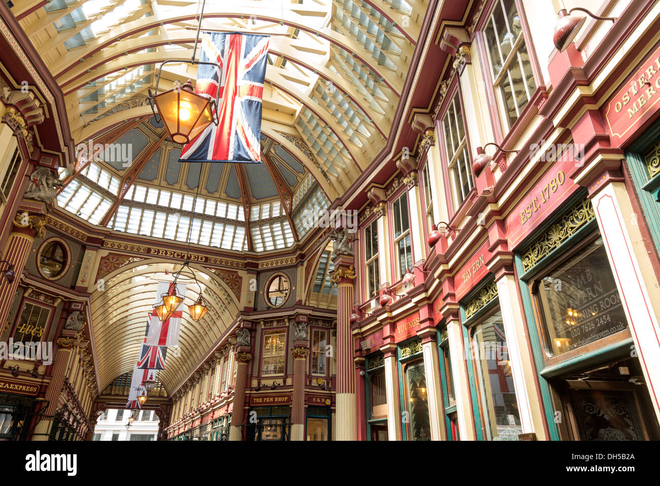 Leadenhall Market, London, UK Stock Photo - Alamy