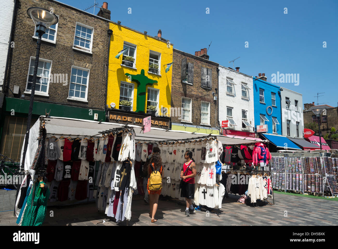 Inverness Street market, Camden Town, London, England, UK Stock Photo