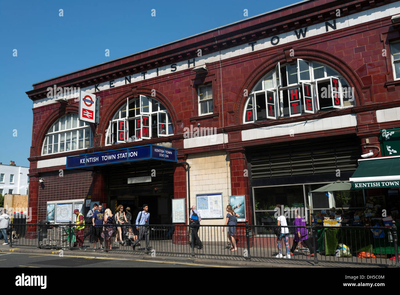 Kentish Town underground station, London, England, UK Stock Photo Alamy