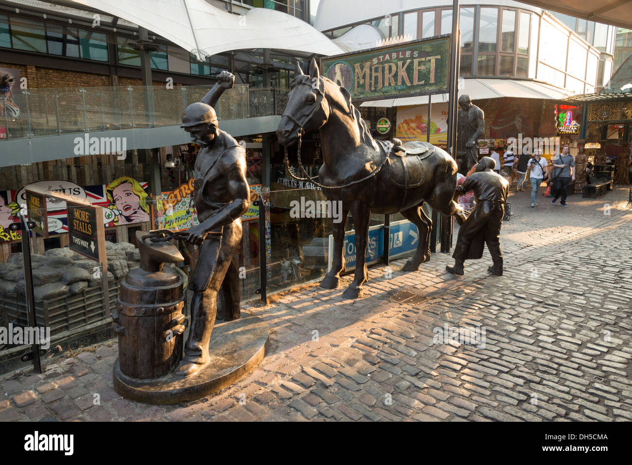 The Stables Market in Camden Town, London, England, UK Stock Photo