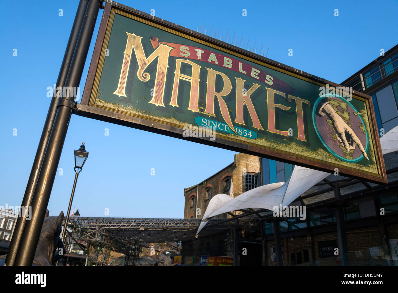 The Stables Market in Camden Town, London, England, UK Stock Photo