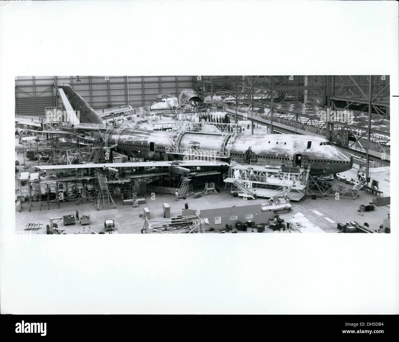 Debut super jet boeing 747 hi-res stock photography and images - Alamy