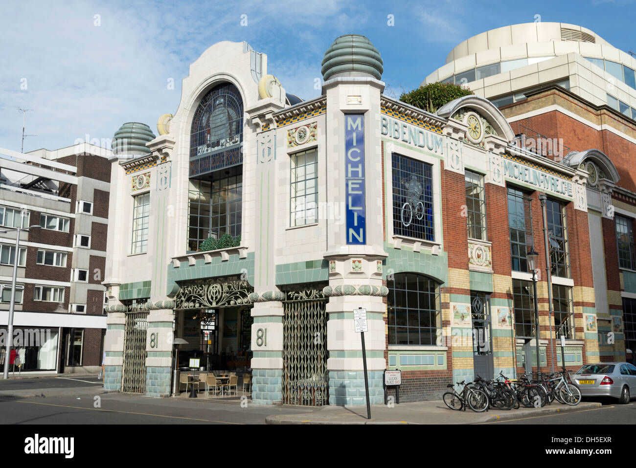Bibendum Oyster Bar at Michelin House, Fulham Rd, London, England, UK