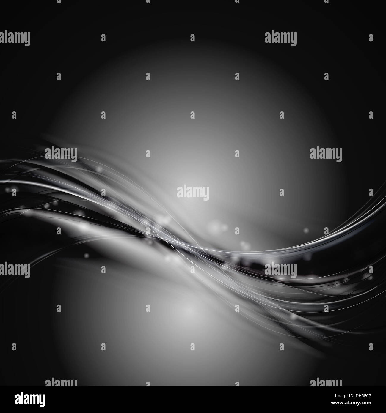 Dark background with abstract waves. Eps 10 vector illustration Stock ...