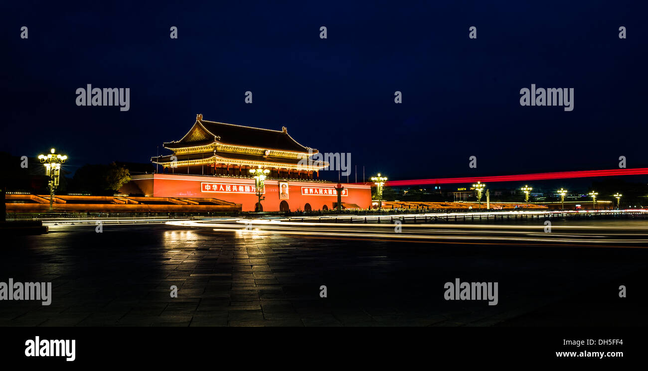 Beijing Nightscape Nightscape light hi-res stock photography and images - Alamy