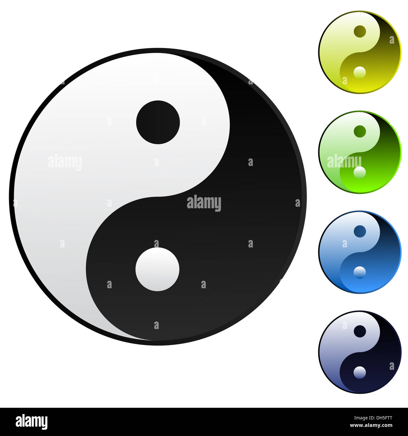 Background Yin yang Symbol Stock Photo Alamy