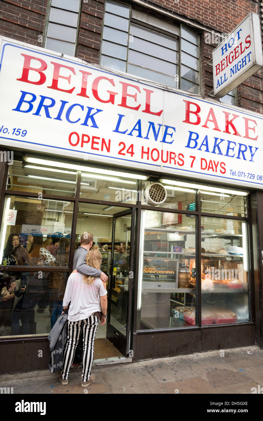 Beigel Bake Brick Lane Bakery, Tower Hamlets, London, England, UK Stock Photo