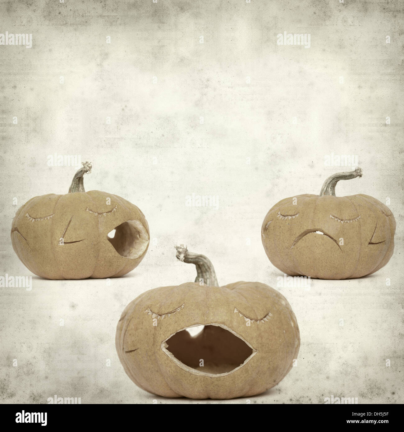textured old paper background with carved pumpkin Stock Photo - Alamy